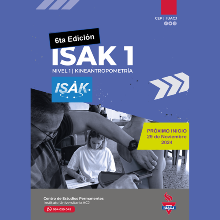 Centro Estudios Permanentes – ISAK Nivel 1 – IUACJ